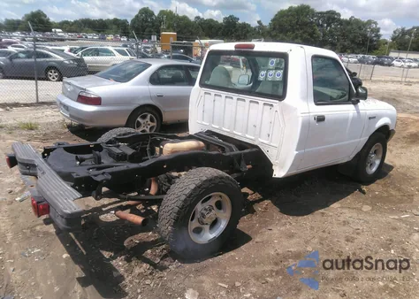 2000 Ford Ranger Xl/Xlt из США, поврежденный, VIN 1FTYR10C6YPB37987